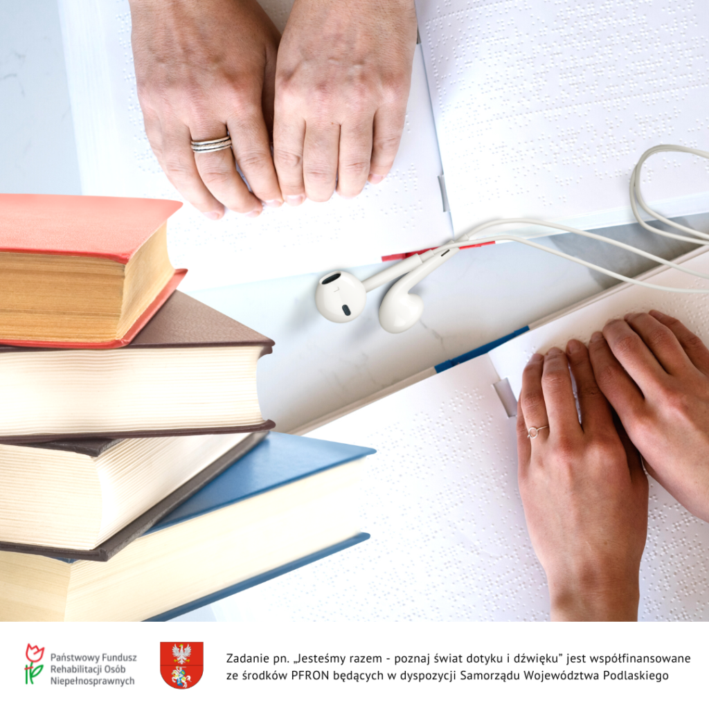 Plakat informujący o projekcie