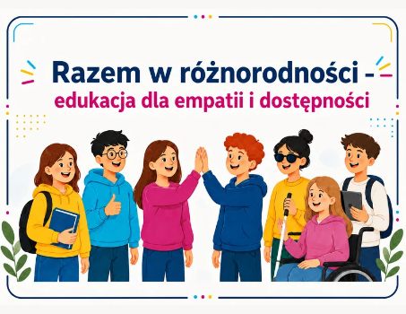 Zapraszamy szkoły z Łodzi do udziału w projekcie „Razem w różnorodności – edukacja dla empatii i dostępności”